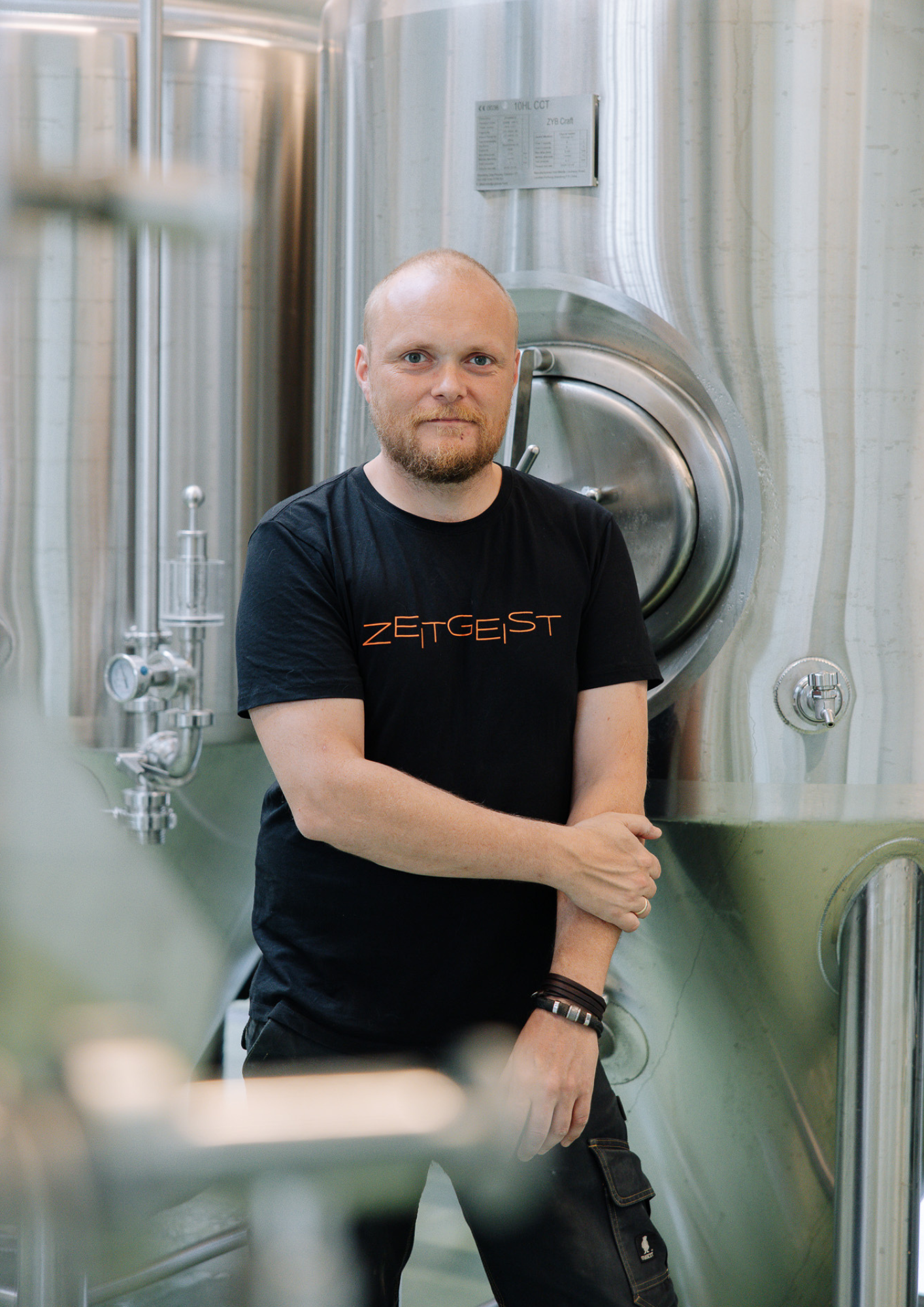 Torben Steenholdt, brygmester hos Zeitgeist Brewing